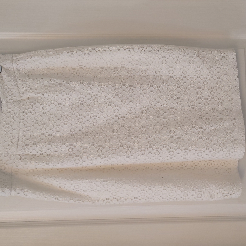 Downeast Basics crochet lace skirt